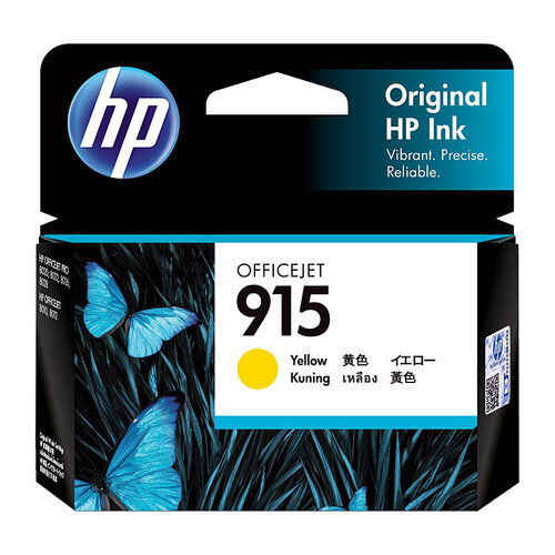 HP #915 Yellow Ink Cartridge  - 315 pages