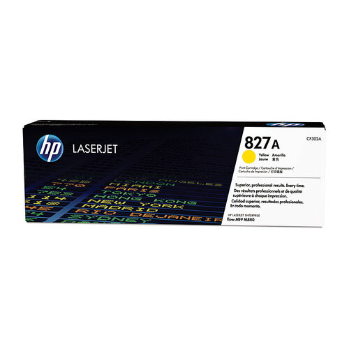 HP #827A Yellow Toner Cartridge - 32000 pages
