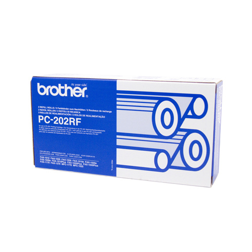 Brother PC-202 Print refill rolls x 2 - 420 pages